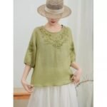 Summer-style Loose Slimming Pullover Top - Image 8