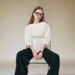 Elegant Shirt With A Belt And Three-quarter-length Sleeves - Image 5