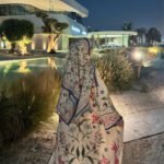 New Printed  Closed-toe  Long-sleeve Fashionable Casual Long Coat - Image 2