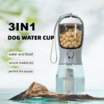 Dog Water Cup Drinking Food Garbage Bag Three-in-one Portable Small Multi-functional Pet Cups Pets Supplies - Image 3