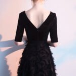 Black Evening Dress Women Noble Elegant And Slim - Image 4