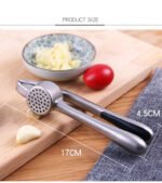 Kitchen Gadget Manual Garlic Press Mashing Too - Image 3