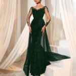 Women's Dance Lace Party Evening Dress - Image 5