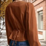 Lace-trimmed Long-sleeve Shirt With Multiple Buttons - Image 4