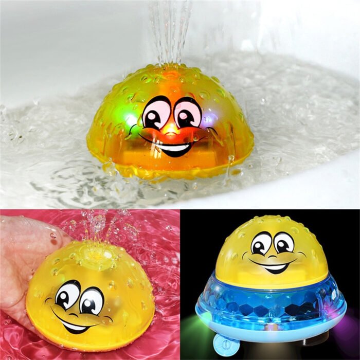 Spray Water Light Rotate With Shower Pool Kids Toys For Children Toddler Swimming Party - Image 3