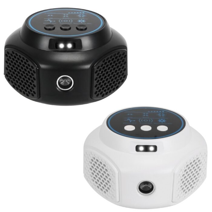 1Pc 360 Degree Ultrasonic Mice Repellent Indoor Rodent Repeller Rat Squirrel Rodent Chaser With 3 Modes 2 Strobe Lights For Kitchen Warehouse - Image 3