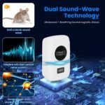 6 Pack 32-120KHz Ultrasonic Insect Repellent Indoor Plug In Bug Repellent Mosquito Roaches Mice Control With 3 Modes For Bedroom Garage Warehouse Office For Spring Summer - Image 5